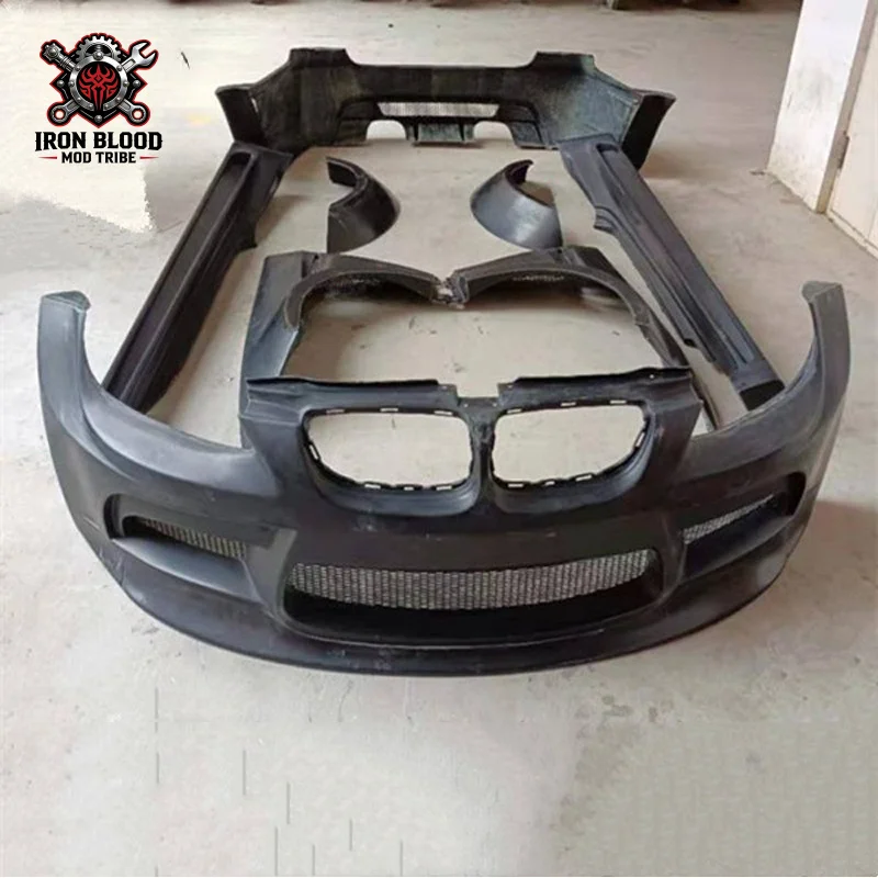 

Suitable for BMW E92 , bumper, front , rear fender, side skirts, complete wide-body kit, fiberglass