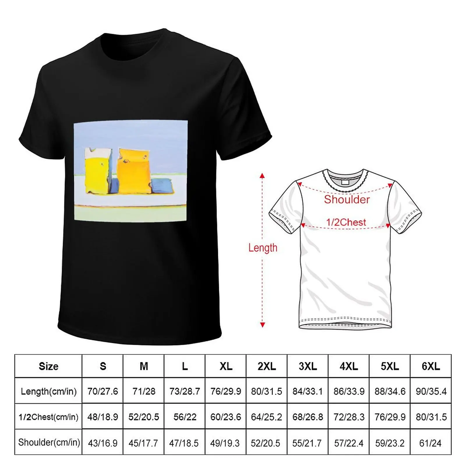 Wayne Thiebaud T-Shirt Casual Basic Street Style T-Shirt
