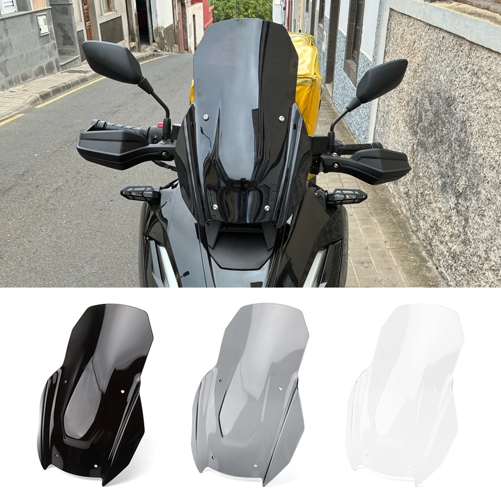 

Motorcycle Accessories Windshield Acrylic Front Windshield Wind Deflector For HONDA ADV350 adv350 ADV 350 2022 2023 2024 2025