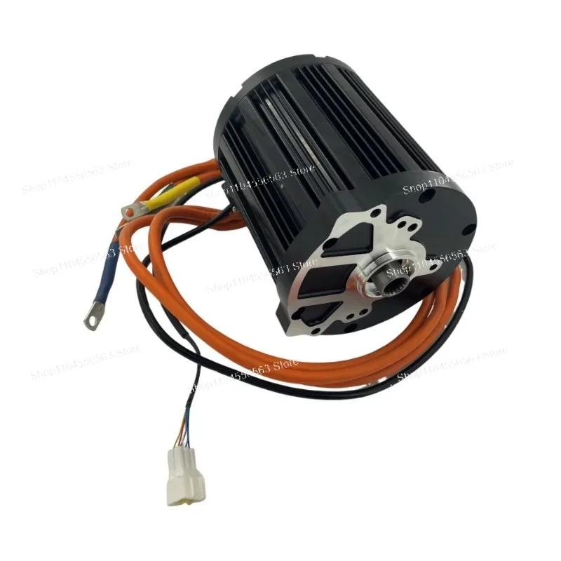 4000W PMSM Mid Mount Motor 138 90H, Inner Spline Shaft Mid-drive Motor for Electric ATV UTV UGV
