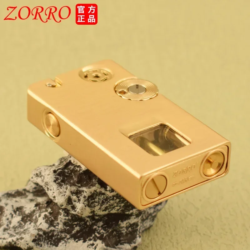 Zorro 785 Kerosene Lighter Transparent Warehouse Esprit Creative Windproof One Button Press Ignition Lighter Wholesale