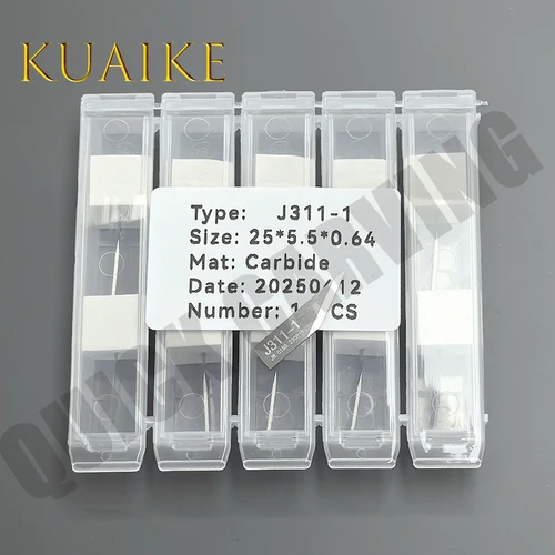 Imagen 2 del producto 10PCS JWEI J312 J314 J321 J341 J603 J311-1 J306-T Cuchilla de vibración original de carburo, cuchilla oscilante, cuchilla de corte digital CNC