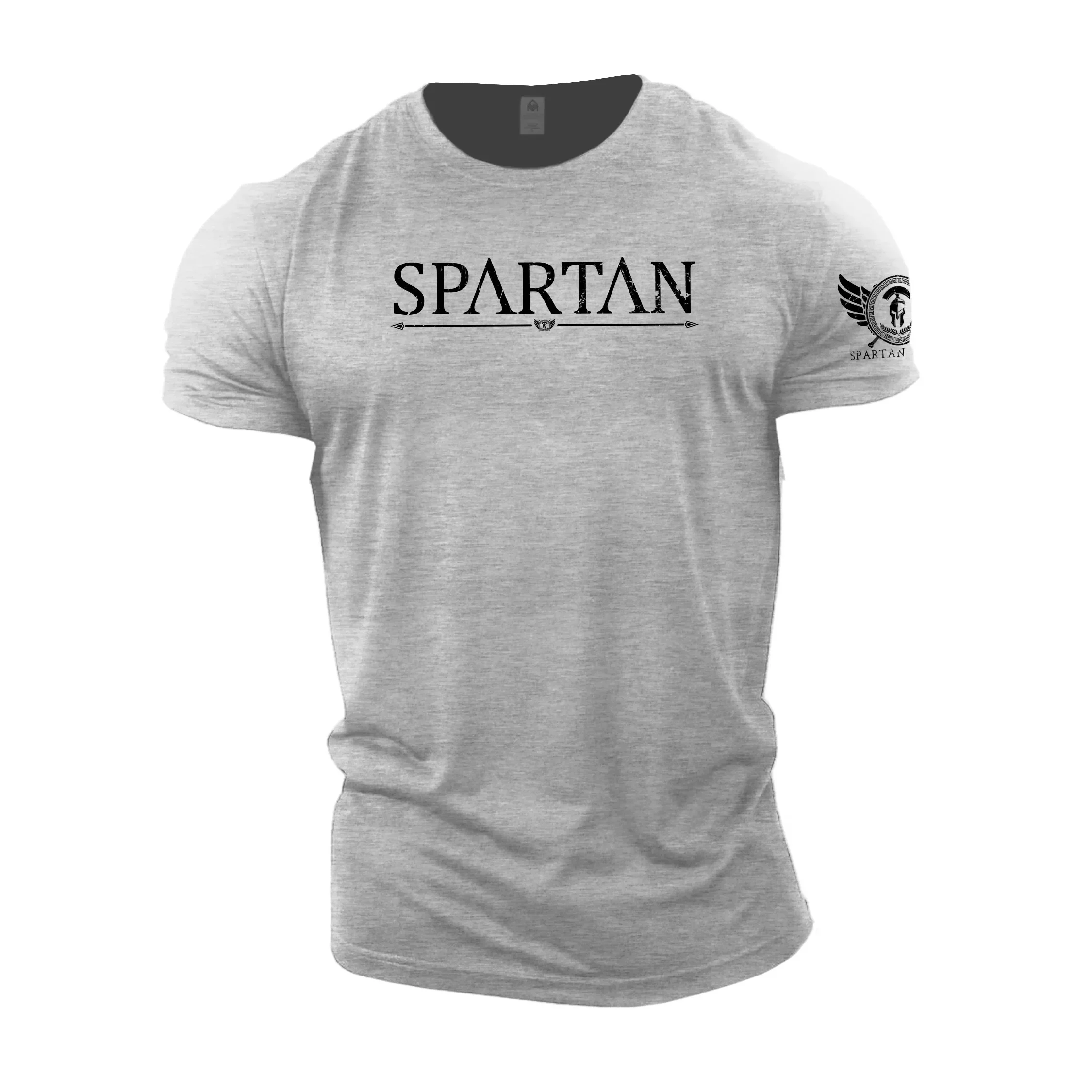 Summer Men\'s T-Shirt Short Sleeve Tops Spartan Graphics 3d TShirts O-Neck Pullover Oversized Apparel New Casual For Men\'s Shirts