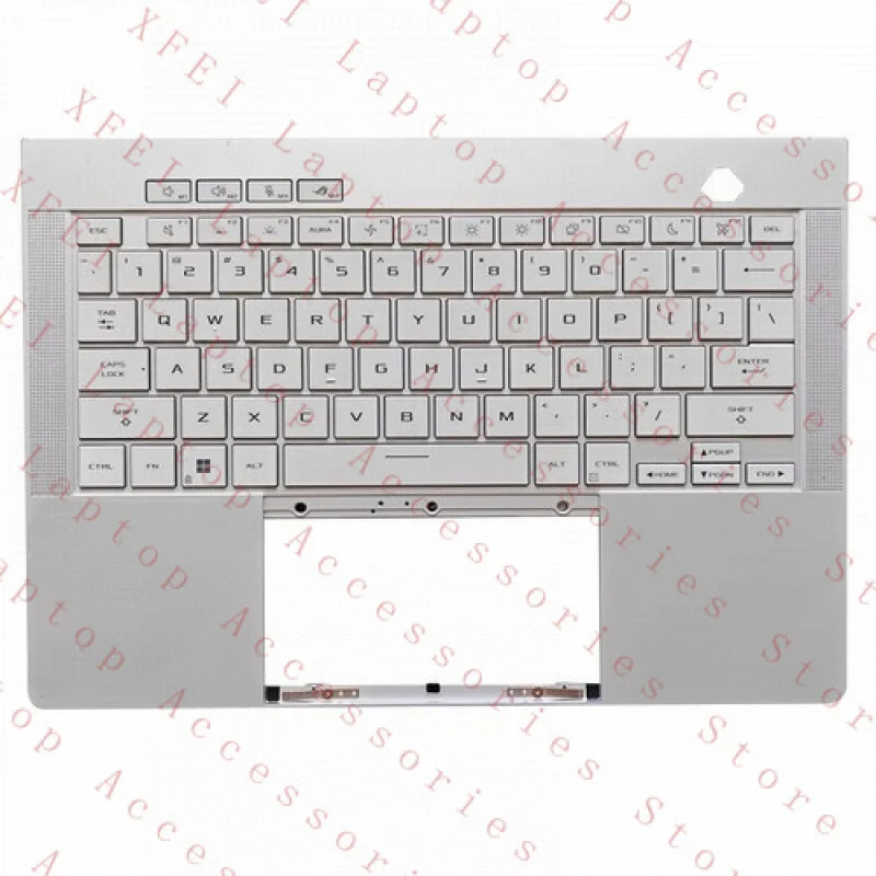 F 95new Palmrest US with Keyboard White for ASUS ROG Zephyrus G14 GA403