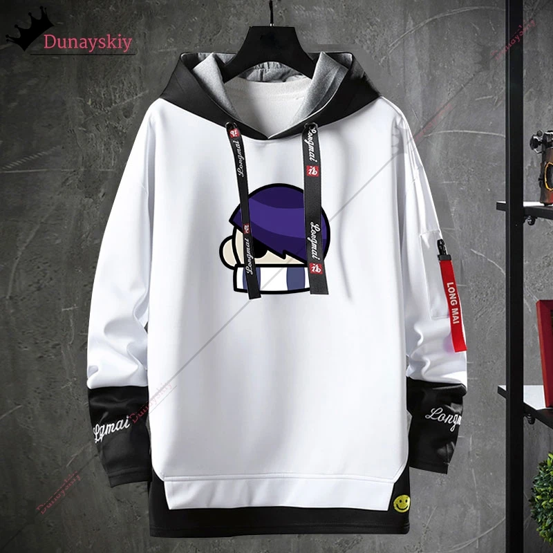 إدغار ملحمة تأثيري حلي Hoddies Brawl موحدة أنيمي للجنسين الزي مزيج اللون أعلى هوديس هالوين حزب لعب الأدوار الملابس