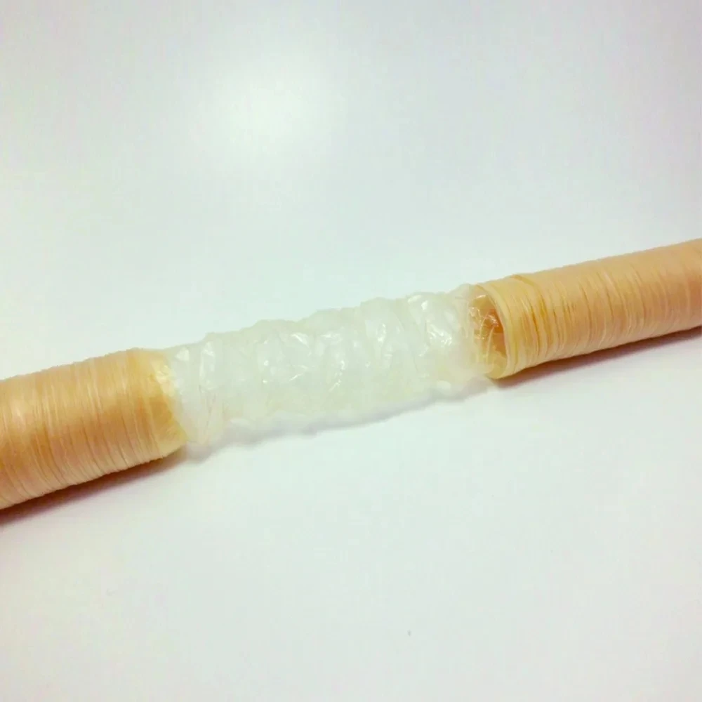8Mx18mm Collagen Sausage Casing Manual Sausage Maker Film Meat Packing Tools Kitchen BBQ Tools