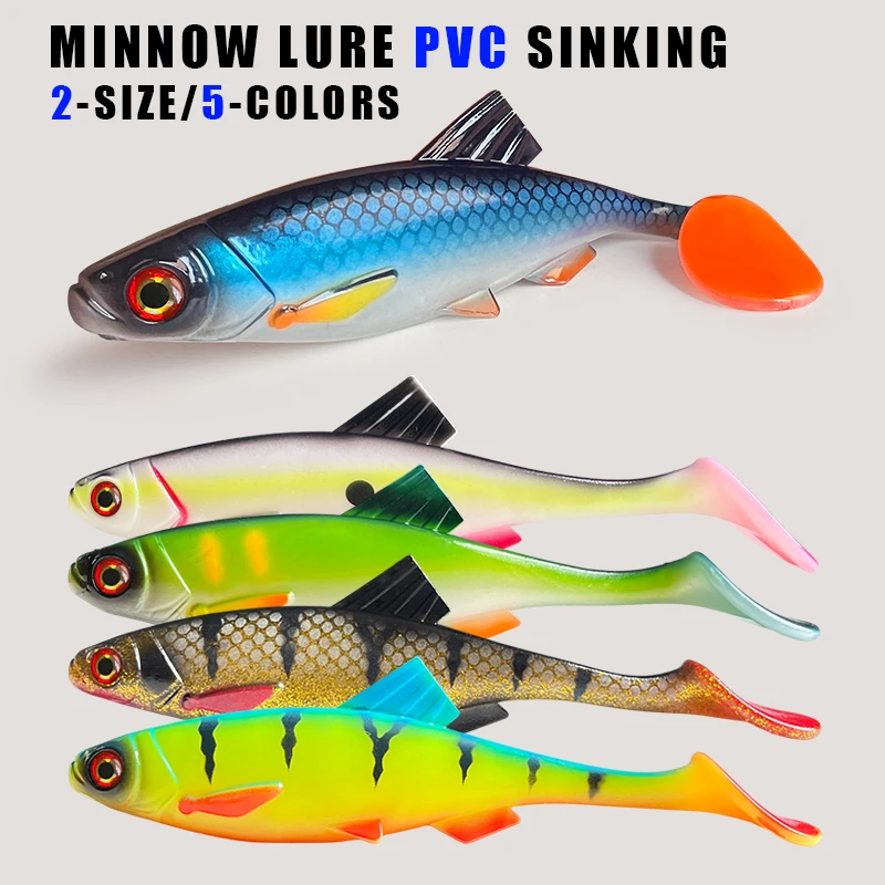 

25G/60G Large Lure Soft Bait for Sea Fishing, Giant Fish Imitation Bait, Bionic Fishing Bait, Soft Worm Lure