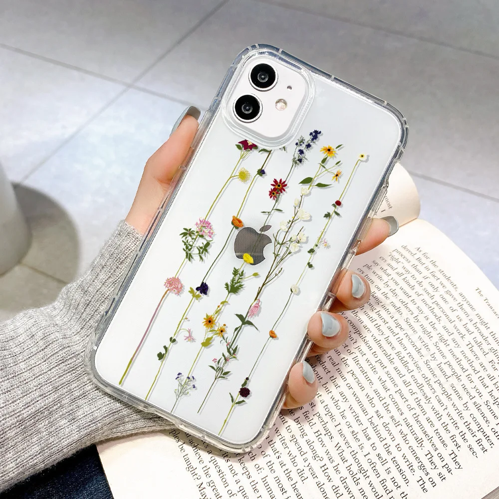 Чехол для телефона с изображением фламинго и авокадо для iPhone 16, 15, 14, 13, 12, 11 Pro XS MAX 7, XR 8 7 Plus, прозрачный чехол Fundas
