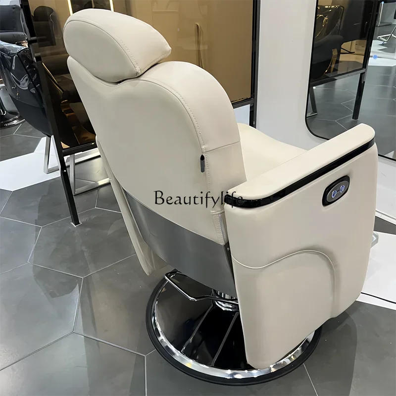02High-end barber shop hair chair hair salon scalp care head treatment chair foreign trade barber shop