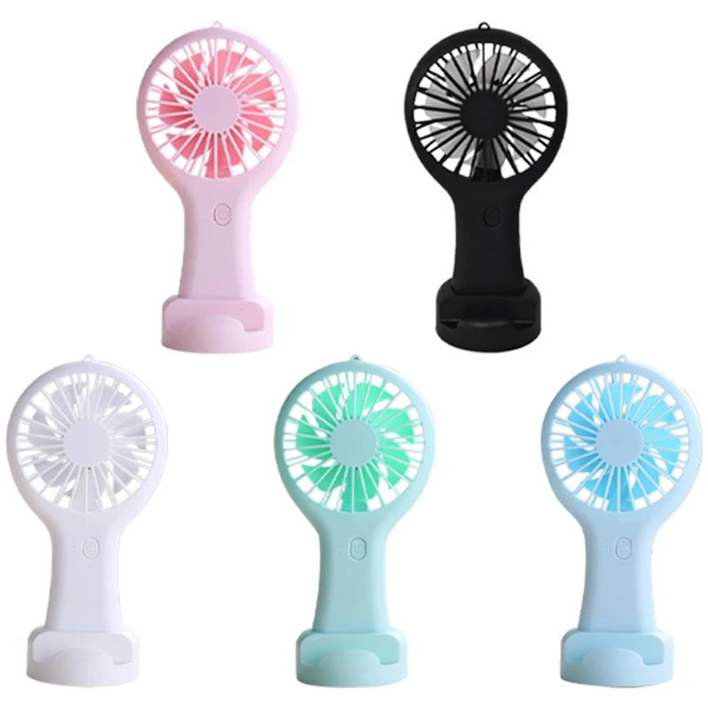 Portable Mini Handheld Fan USB Rechargeable Fan For Office Dormitory Student Gift Long Endurance