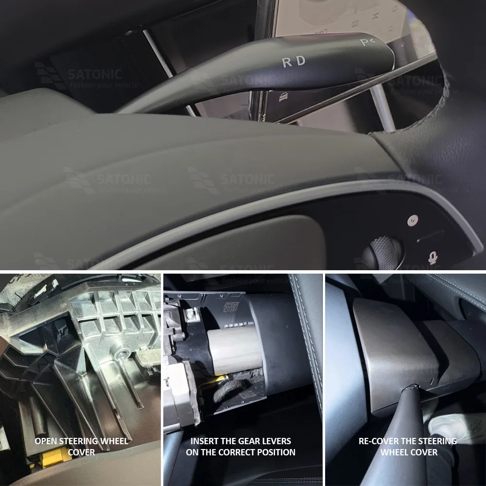 2026 SATONIC V2Pro Bildschirm-Schwenkhalterung 4-Richtungs-Rotation für Tesla Model 3 Highland & Model Y Juniper YL RHD & LHD Plug & Play – Detail 20