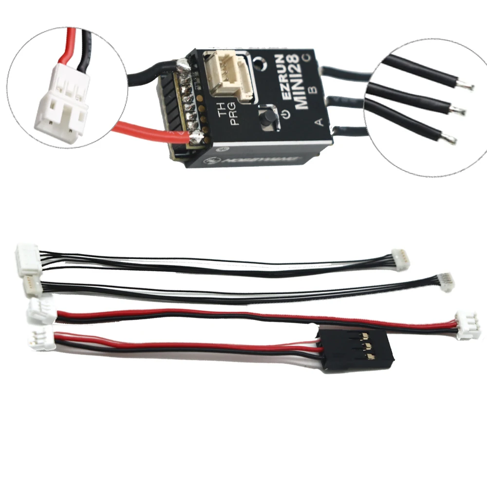 Hobbywing EZRUN MINI28 30A Brushless ESC 1/28 Small Size Supports Bluetooth Setting GL Racing/Drifting