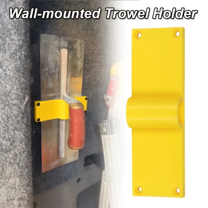 1Pc 3D Printed Wall-Mounted Scraper Holder, Fits Up To 5 Inch Scrapers, Storage Rack for Garage, Van, Workshop & Construction Si