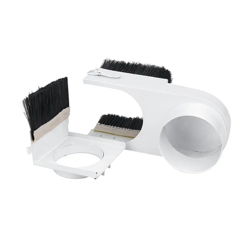 High Efficiency Dust Collector Cover Brush Thick Nylon Router Woodworking Tools for Engraving Machine Accessories