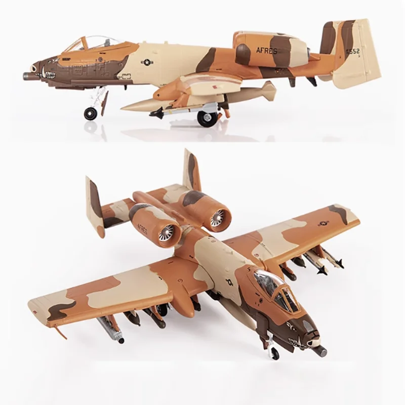 JC WINGS 1/144 Scale USAF A10 Warthog Attack aircraft 1990 Operation Desert Storm A-10 Alloy Aircraft Model Collection Display
