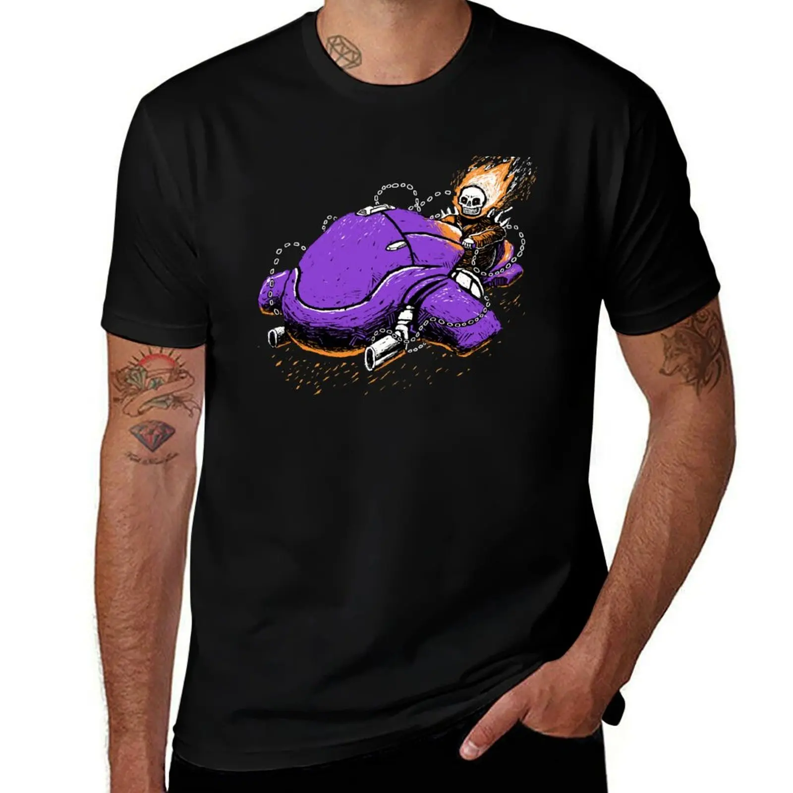 

Master Rider T-Shirt sweat heavyweights plus size clothes shirts graphic mens fashion