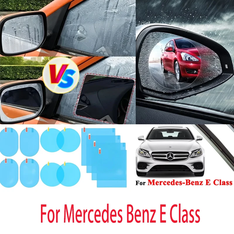 

Для Mercedes Benz E Class автомобильное и мотоциклетное зеркало заднего вида, водонепроницаемая, противотуманная, размораживающая, прозрачное окно, водонепроницаемая пленка