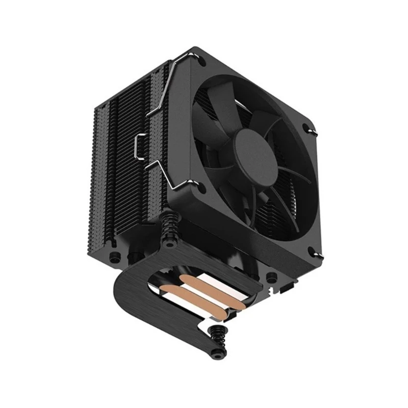 896F Superior Heat Radiator with THRML 60mm Cooling Fan for RPi 5 Board Aluminum Heatsink