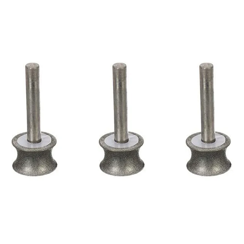 

AC88-3X Diamond Grinding Wheel Grinding Wheel For Glass Airplane Straight Edge Chamfer 6Mm Shank(10Mm)