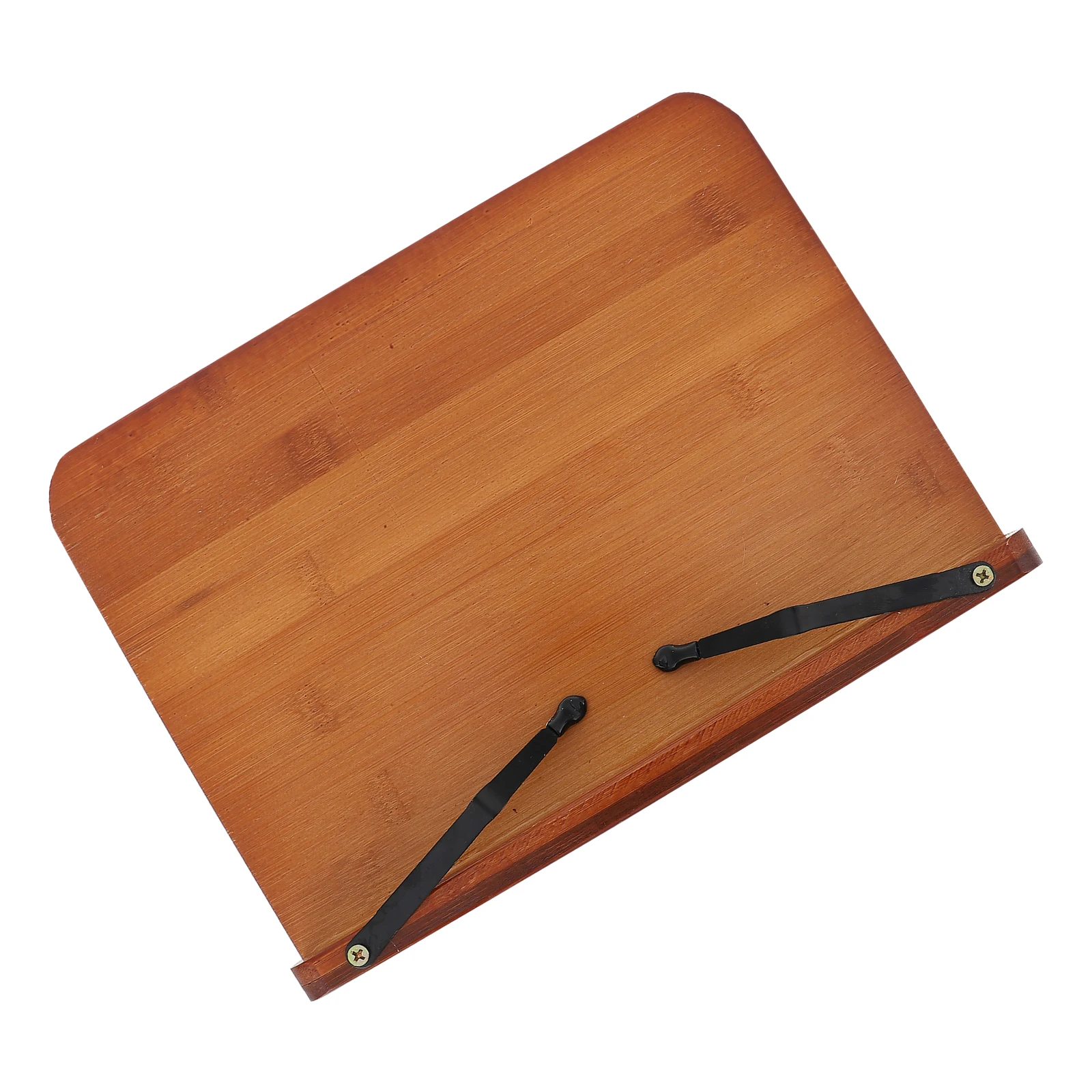 

Bamboo Desktop Bookshelf Reading Stand Laptop Stand Foldable Document Holder Student Bracket Small Size Sturdy Creative