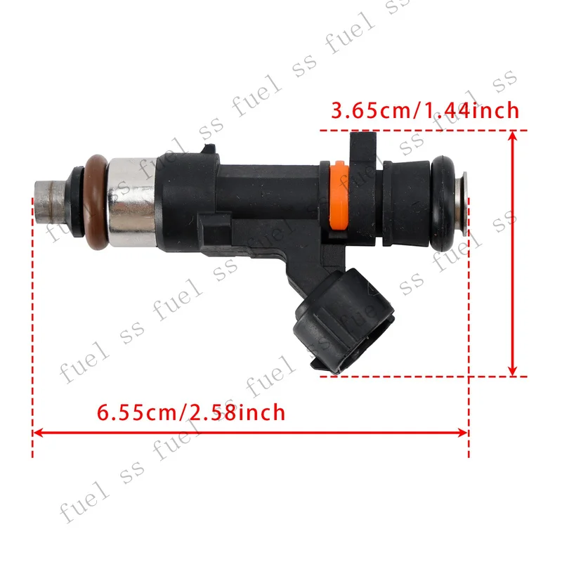 S+ 1Pcs Fuel Injector For Nissan Micra III (K12) NOTE(E11 NE11) 0280158013