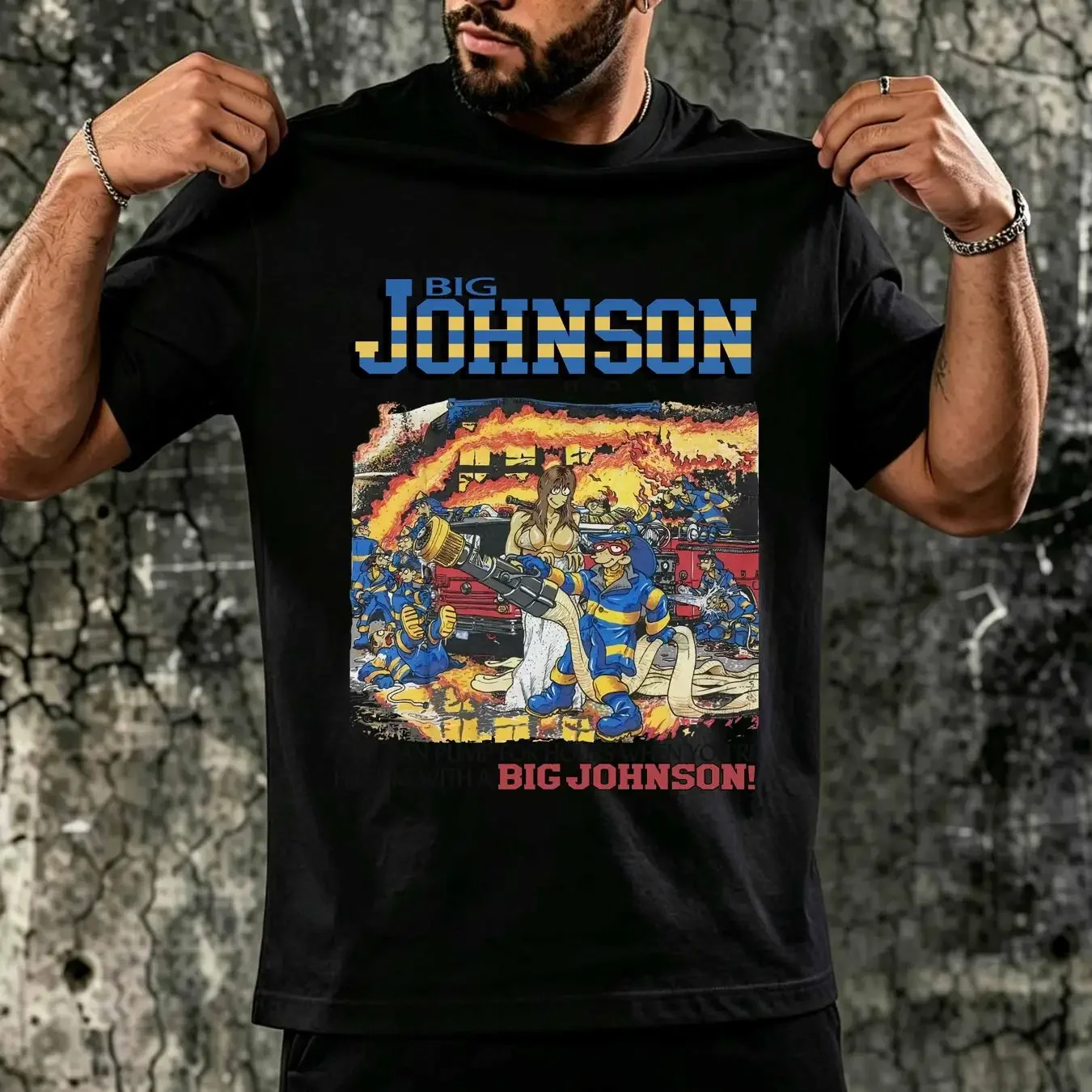washed T Shirt Big Johnson HOT new short sleeve summer vintage Washed Stylish Comfortable designer clothes