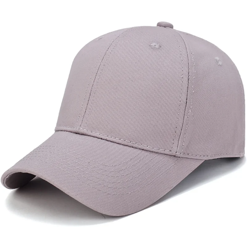 Simple Baseball Cap Women Fashion Cap Cotton Light Plate Solid Color Baseball Cap Men Outdoor Sunshade Cap кепка женская летняя