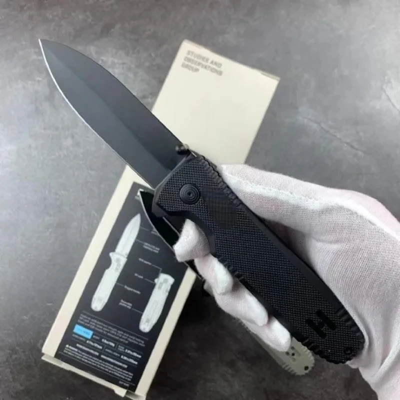 Coltello pieghevole CTS-XHP Coltello da frutta da campeggio esterno tattico portatile con manico da caccia