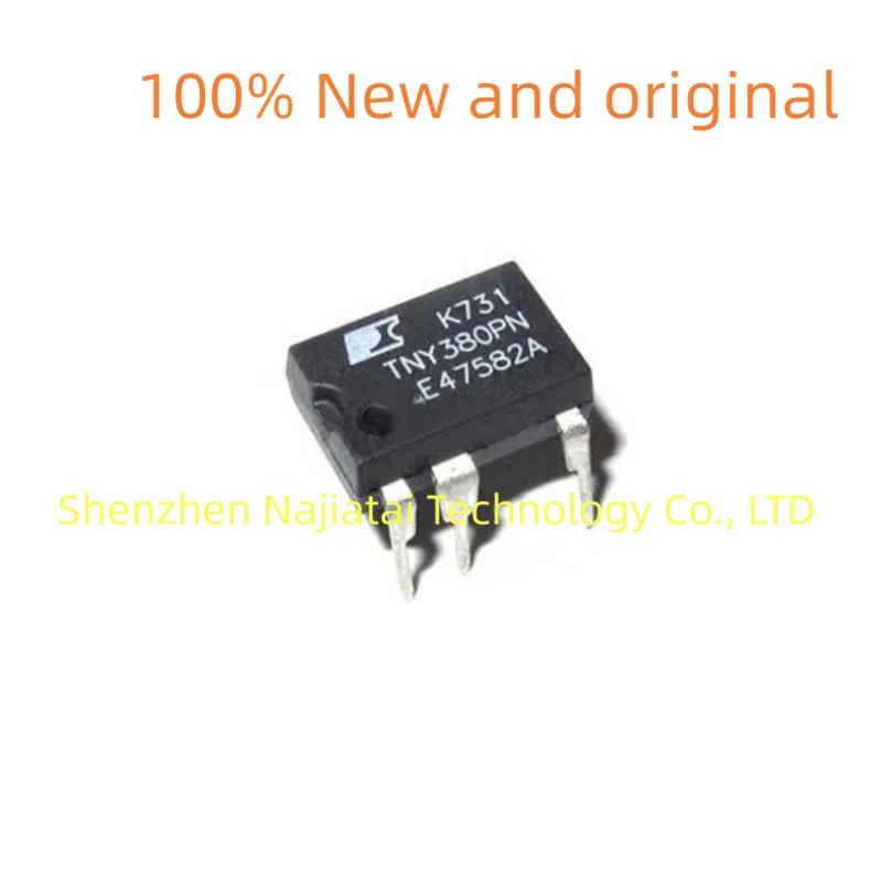 

10 шт./лот 100% Новый оригинальный чип TNY380PN TNY380 DIP-7 IC