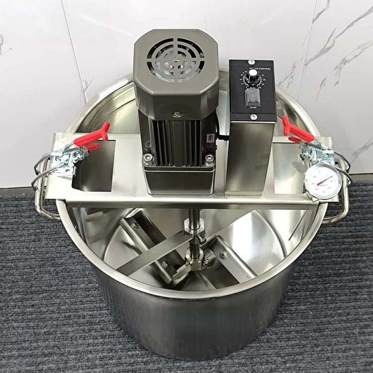 Stainless Steel Multi-function Automatic Garlic Syrup Bean Paste Bean Porridge Hot Pot Bottom Material Blender Frying Machine