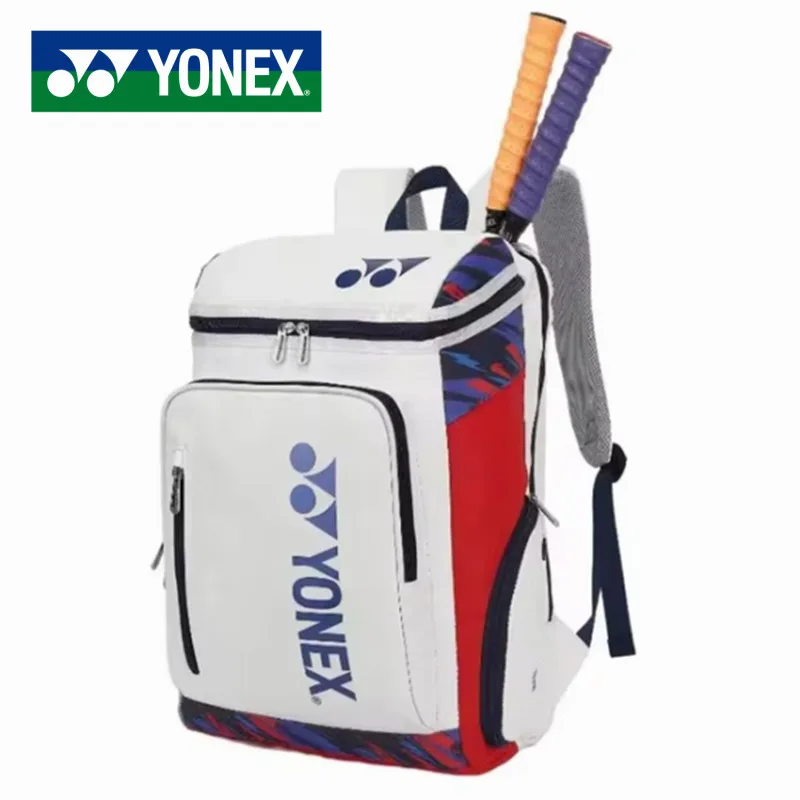 

Новая сумка для бадминтона YONEX, спортивный рюкзак с двумя плечами большой вместимости