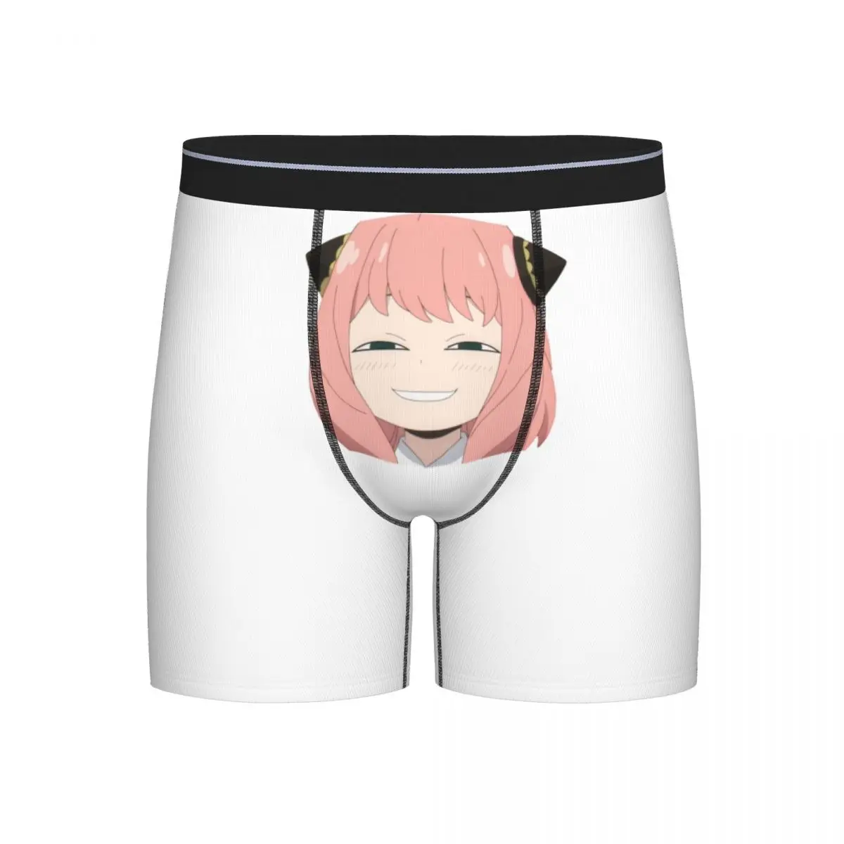 

Длинные трусы-боксеры, шорты Anya Forger Spy X, семейные трусики, мужское дышащее нижнее белье для мужчин, подарки бойфренду