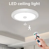 Magnetic PIR Motion Sensor LED Ceiling Light 2.5W 250lm Cool White Indoor Light For Living Room Bedroom Hallway Office Balcony 7