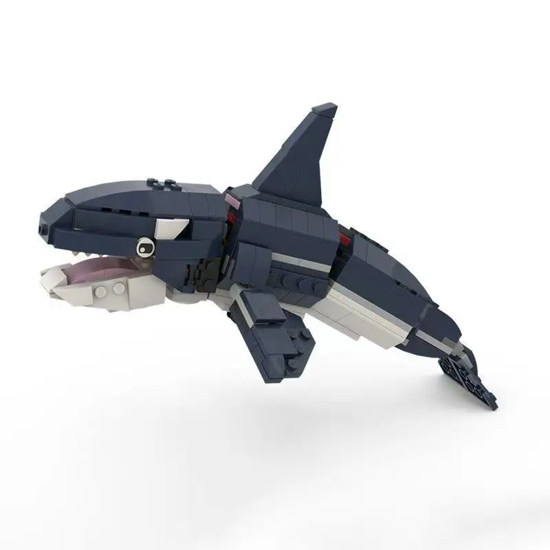 

Marine Animals Whale Building Blocks Toys Deep Sea Creatures Bricks Model Home Decorations Christmas Gift for Childrens(477 PCS)