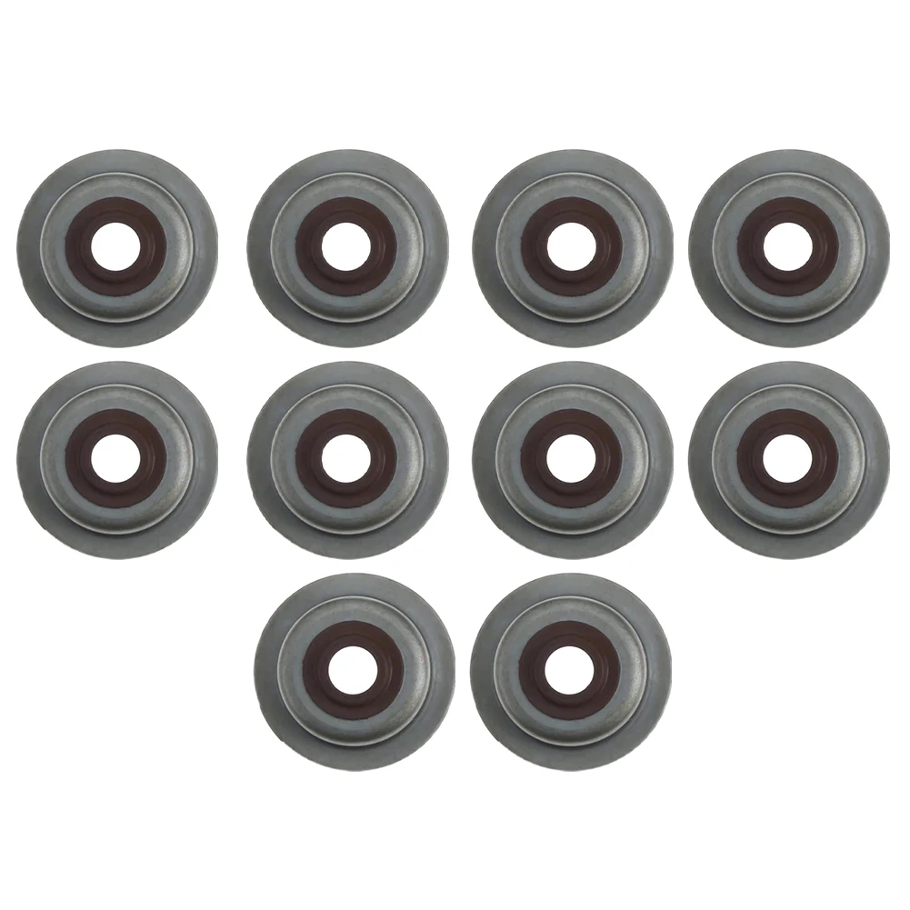 Valve Stem Seal 12209-ZH8-003 for Honda For GX120 For GX160 For GX200 Engine Compatible with Standard Valve Guide Dimensions