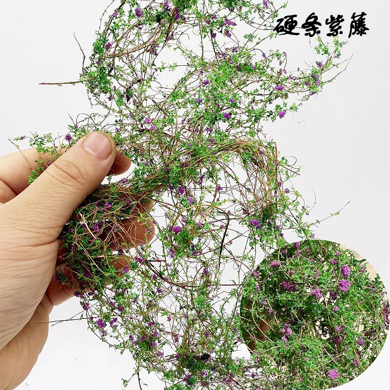 Model krajobrazu mikro, symulacja roślinności, winorośl, platforma piaskowa, dekoracja, model zbiornika, model schronienia, model kolejowy, układ kolejowy.