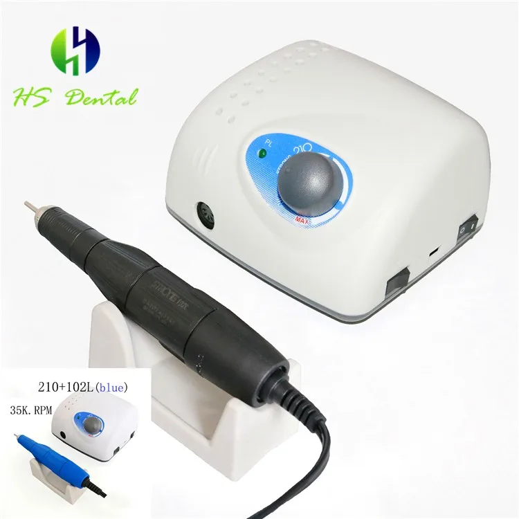 New Arrivals 35000RPM Micromotor Strong 210 Handpiece 102L Nail Dril Support Customization