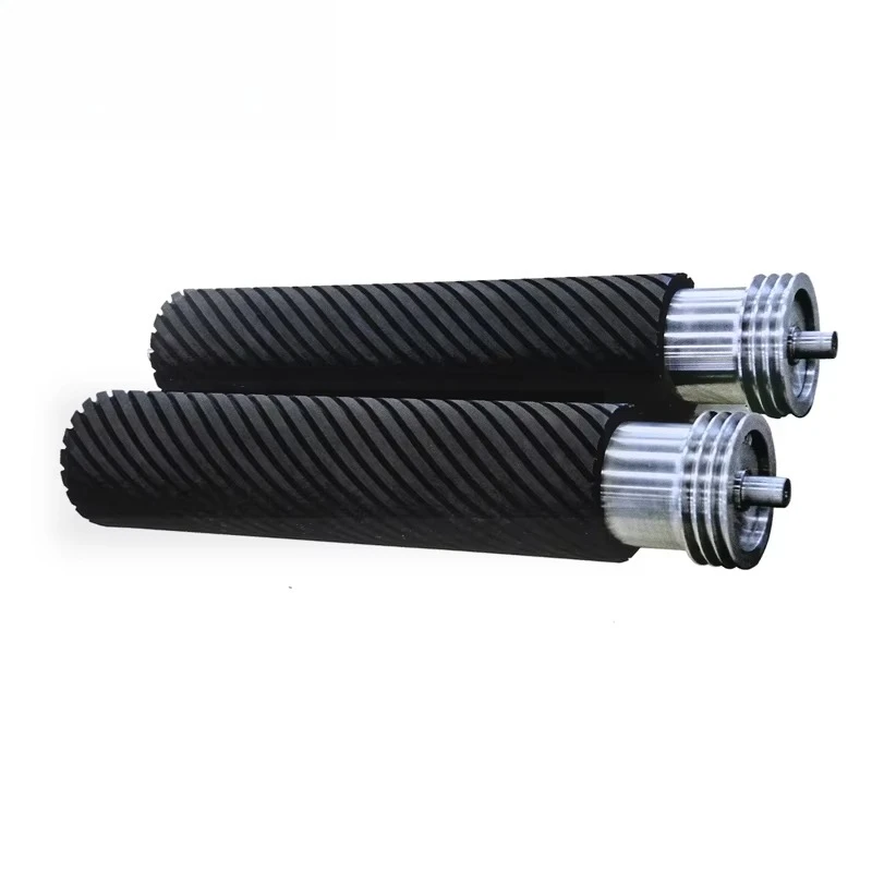 Durle Butyl Rubber Coated Roller Wear Resnt Woodworking Industrial Parts Accessories