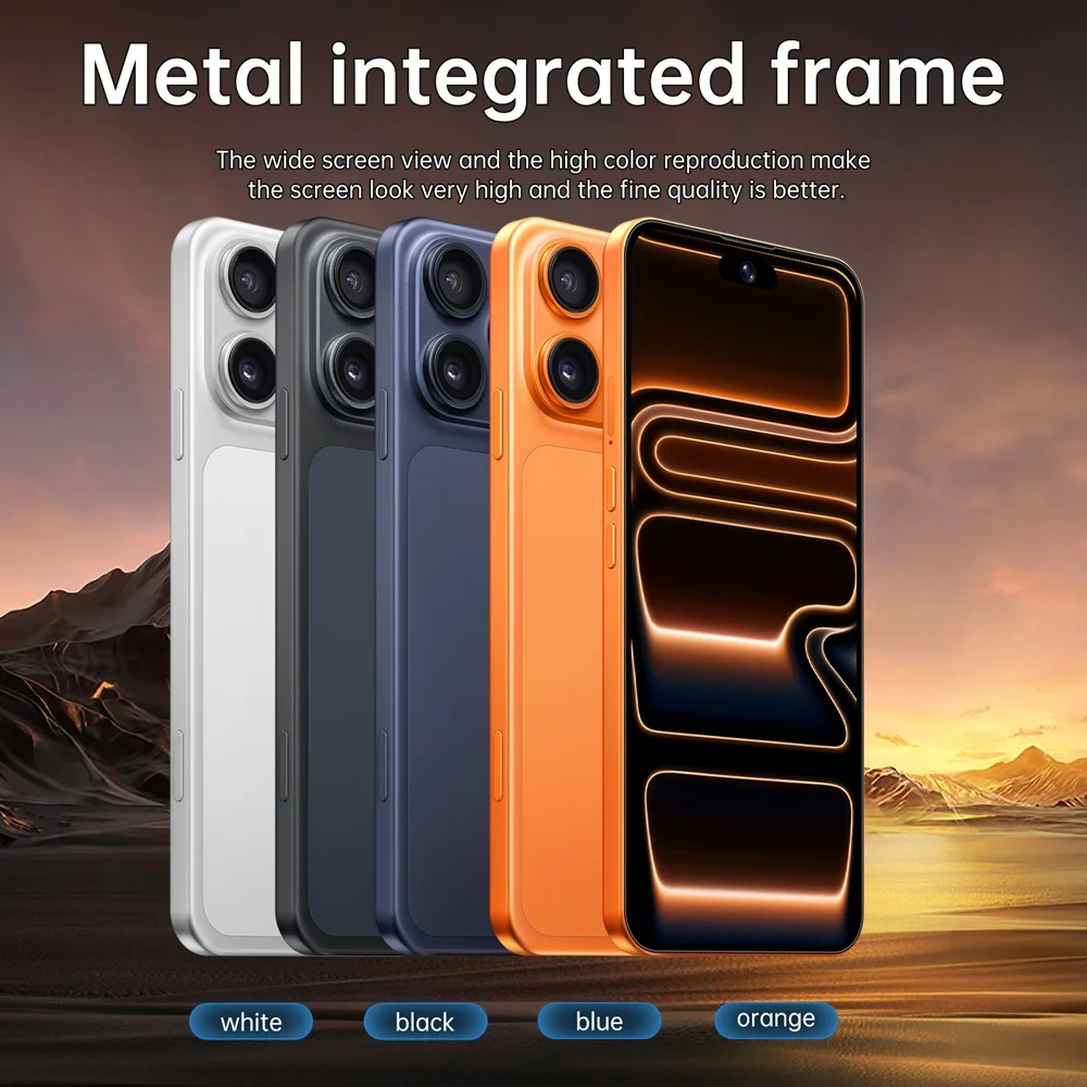 K-Touch A17 Pro Max Mobile Phones 7.3 Inch Smartphone 5G Dual Card Cell Phone Android 15 Cheap 16+48MP Camera 7800mAh WIFI GPS Global Version Cellphones