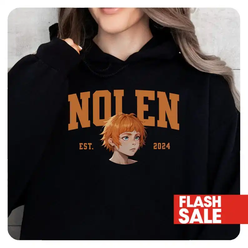 Nolen Arcane Hooded Sweatshirt, Unisex Hoodie, Gamer Gift, Main Gaming Apparel, Arcane Nolen