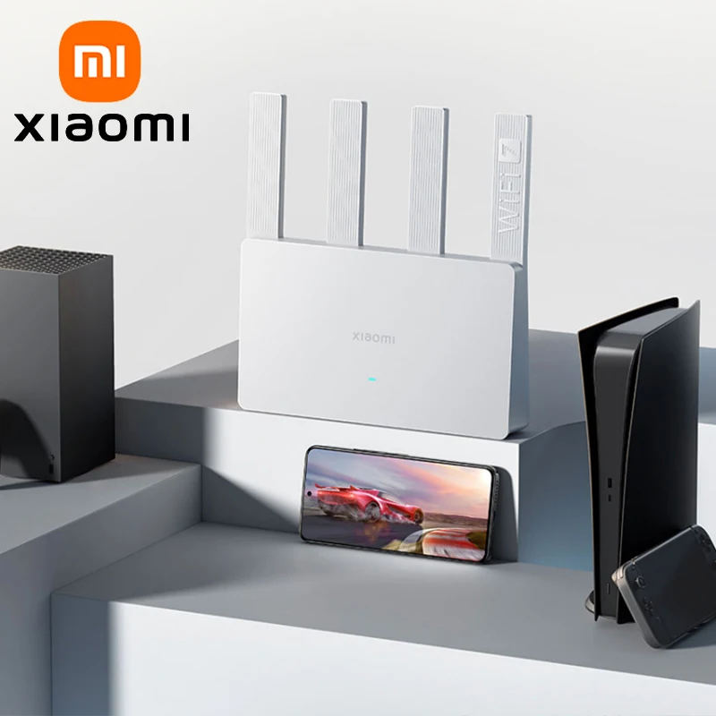 XIAOMI Router BE3600，WiFi 7 Dual-band Qualcomm Quad-core Processor，3570Mbps Dual WAN LAN VPN，Chinese Version With Adapter