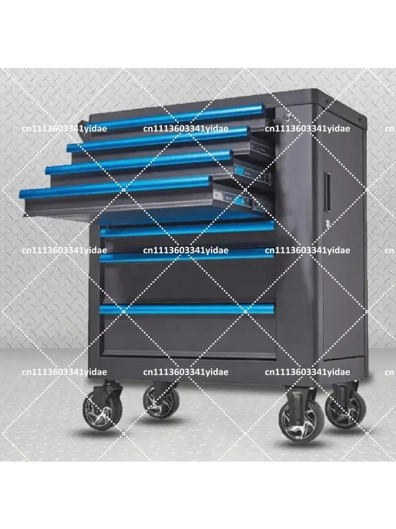310-Piece Lockable 7-Drawer Red Tool Cabinet Steel Car Repair Set for Garage Workshop