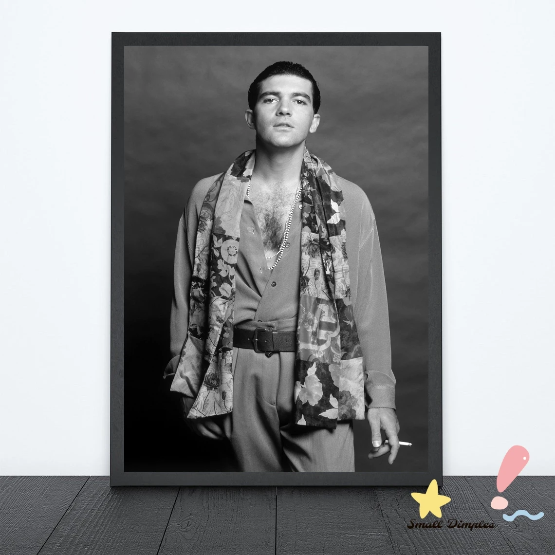 Antonio Banderas Movie Star Poster Canvas Art Print Home Decoration Wall Painting ( No Frame )