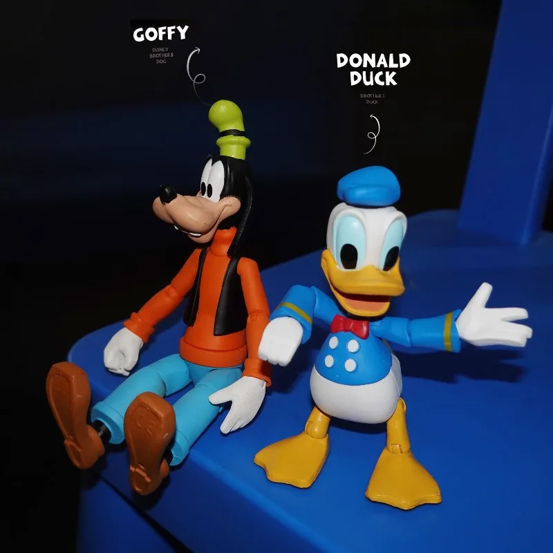Jouet de bureau rétro en vrac, Donald Duck, figurines d'action, décoration de bureau, jouet pour enfants, cadeau d'anniversaire, Souvenir