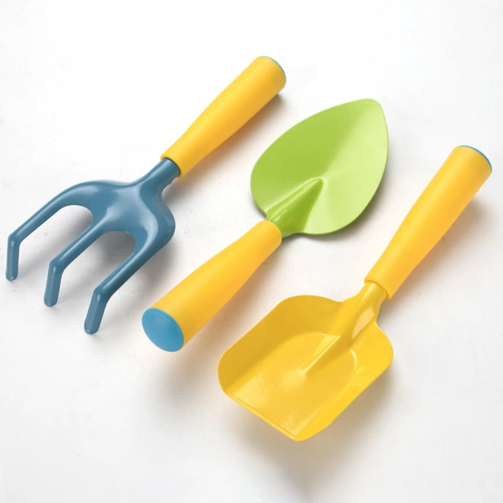 

3pcs Kids Sand Shovel Tools Plastic Gardening Outdoor Sandbox Travel Sand Play Beach Travel Toddler Toys
