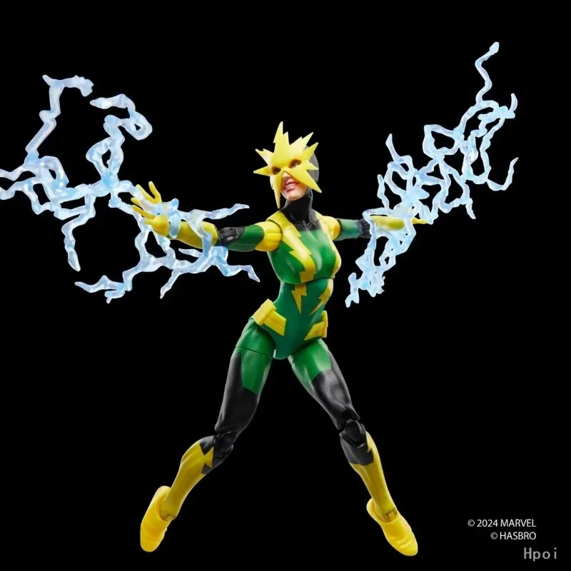 Special OfferOriginal Hasbro Marvel Legends Series Electro (Francine Frye) Action  FigureFigure Frenzy  in stock view 4