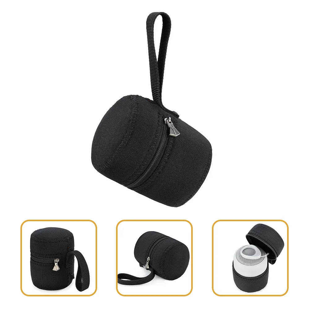 

1Pcs Speaker Carrying Storage Bag Compact Wireless Speaker Travel Case Secure Fit with Excellent Durability for All Trips