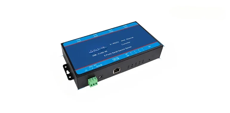 Server intelligente integrato a 8 porte seriali/8 vie da RS232 a rete/gateway Modbus