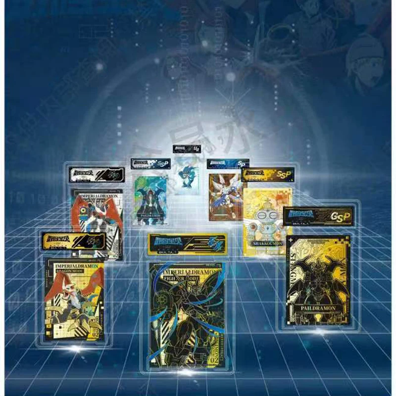 Card.Fun Digimon Card Anime Digital monster Adventure Collection Cards Hobbies Gifts Board Game Children Toys