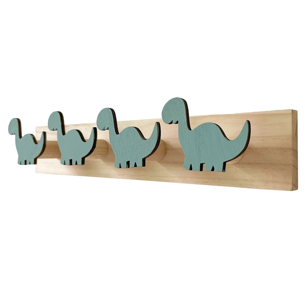 

Coat Hangers Dinosaur Hook Cartoon Wall Wall-mounted Children's Room Bathroom Hooks Cute for Wood